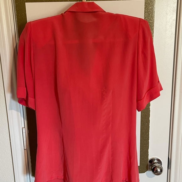 Vintage Paradigm silk women’s button blouse - Picture 4 of 4